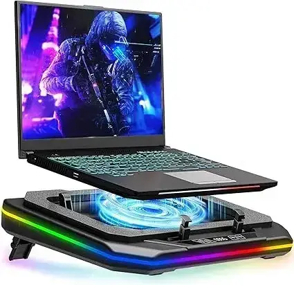 MOUNT PRO Gaming Laptop Cooling Pad, support de refroidisseur pour ordinateur portable