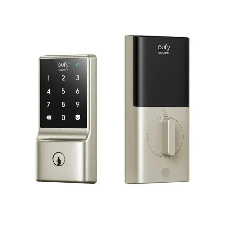 serrure de porte d'entrée sans clé Eufy Smart Lock C210 5-en-1, Wi-Fi intégré, pas de pont requis